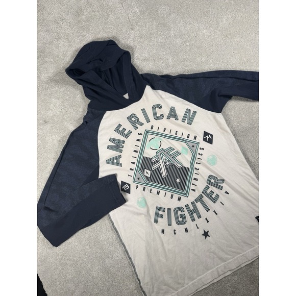 American Fighter Other - American Fighter Athletics Double Sided Light Weight Hoodie Tshirt Size Medium